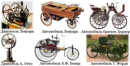 Az első autó a világon a fotó, év, ország szerinti (mérnök Karl Benz) Az első autó a világon a fotó, év országa szerinti