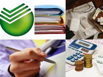 Sberbank - készpénz kölcsön, típusai és előállítási módszer