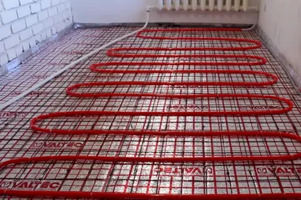 Step fektetése víz padlófűtés - telepítési szabályokat!