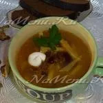 Sajtok gomba leves recept olvasztott sajttal (hagyma) Sajt gombával, egy recept olvasztott sajttal