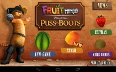 Letöltés gyümölcs ninja csizmás kandúr v1 (Fruit Ninja Puss) Letöltés gyümölcs ninja Puss in Boots v1