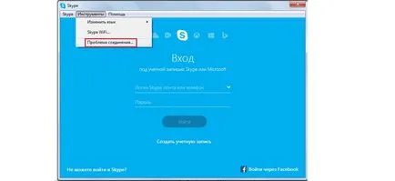 Skype nem tudott csatlakozni