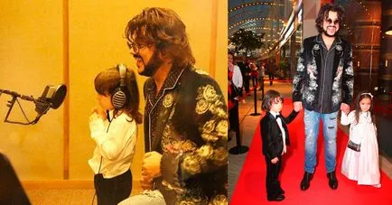 Fia és lánya Kirkorov - A legfrissebb hírek és fotók