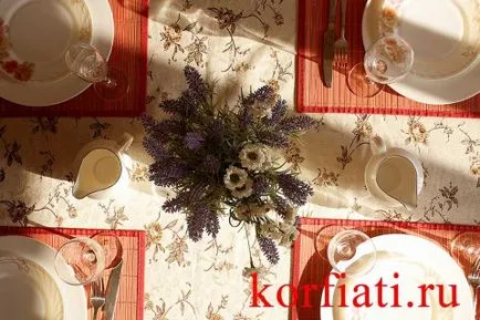 Terítő saját kezűleg - a mester osztály varrás iskola