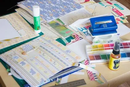 Scrapbooking a történelem és alapjait scrapbooking technikák