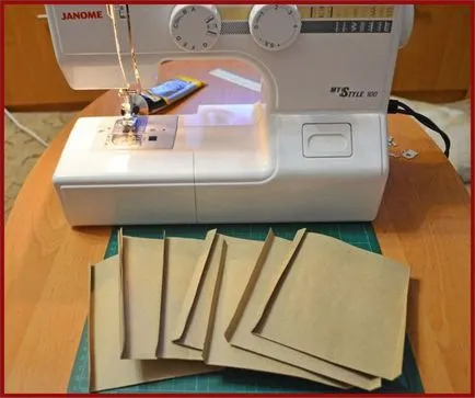 Scrapbooking album a borítékok a kezüket