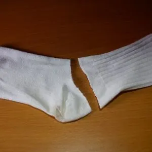 Hóember zokni