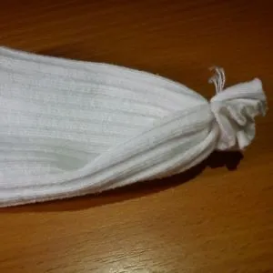 Hóember zokni