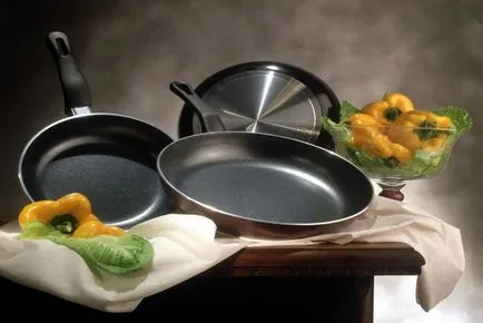Tippek, hogyan válasszuk ki a jó serpenyőben, a hivatalos honlapján receptek Julia Vysotsky