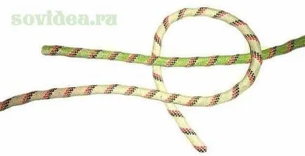 Módszerek és jó csomót nyakkendő két kötél (döntetlen) Módszerek és jó csomót kötni két kötél