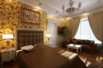 Hálószoba klasszikus stílusban 35 luxus belső képen