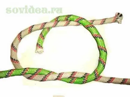 Módszerek és jó csomót nyakkendő két kötél (módszerek) Módszerek és jó csomót kötni két kötél