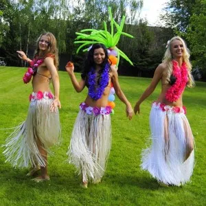 Forgatókönyv Hawaii party, kellék, menük, jelmezek, képek és videó