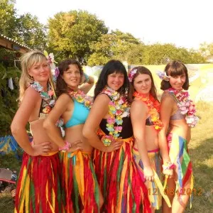 Forgatókönyv Hawaii party, kellék, menük, jelmezek, képek és videó