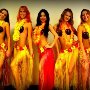 Forgatókönyv Hawaii party, kellék, menük, jelmezek, képek és videó