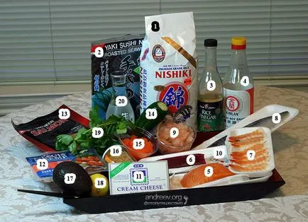 Sushi, hogyan kell főzni otthon utazás fényképes naplót