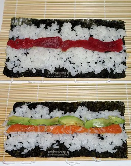 Sushi, hogyan kell főzni otthon utazás fényképes naplót