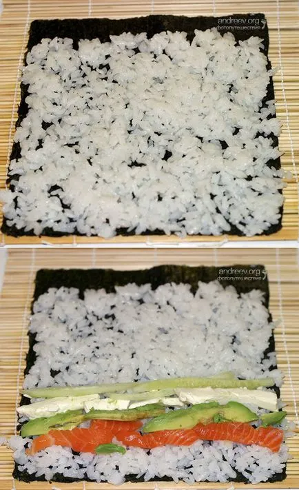 Sushi, hogyan kell főzni otthon utazás fényképes naplót