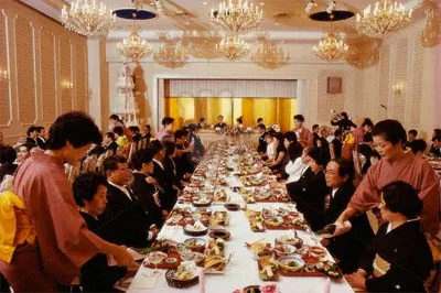 Esküvő a világ népei hagyományos japán esküvői