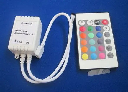 LED sor - típusú, a használat módját