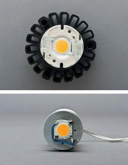 LED mátrix elleni egyetlen LED-ek