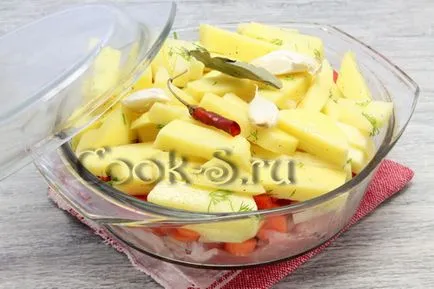 Sertés zöldséges a kemencében - egy lépésről lépésre recept fotók, húsételek (sertés zöldségek a kemencében lépésben recept) Sertés zöldségeket a sütőben - lépésről lépésre recept fotókkal, húsételek