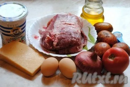 Sertés, kemencében sült zöldségekkel - recept fotókkal (sült) Sertés, kemencében sült zöldségekkel - recept fotókkal