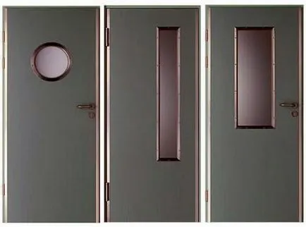Műszaki fém ajtók