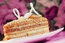 Cake „Napoleon” otthon