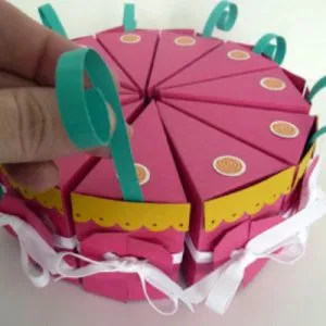 Cake papírból saját kezűleg