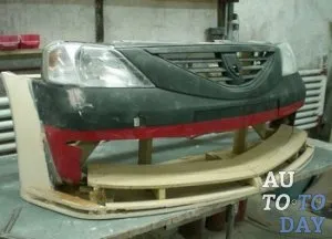 lökhárító Tuning kezüket - nehéz át autóját