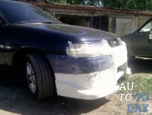 lökhárító Tuning kezüket - nehéz át autóját