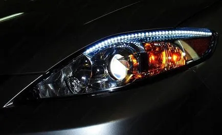 Tuning fényszórók a kezüket, LED-es lámpák, színváltozás (tuning) Tuning fényszórók a kezüket, LED-es lámpák, színváltozás