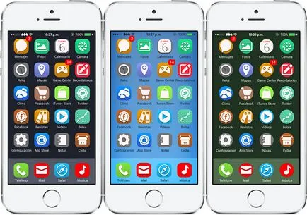 Winterboard csípés lehetővé teszi, hogy a téma az iPhone, iPad vagy iPod touch
