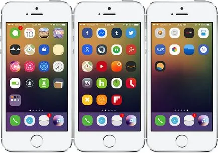 Winterboard csípés lehetővé teszi, hogy a téma az iPhone, iPad vagy iPod touch