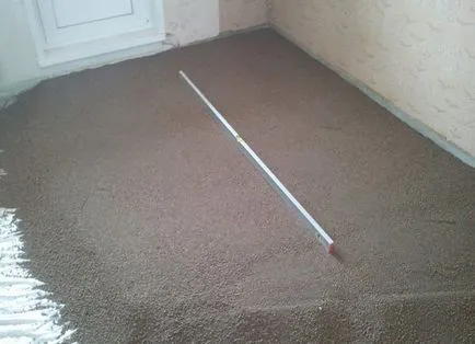 Fektetése laminált egyenetlen padlón - bázis összehangolás módszerek (stack) Fektetése a laminátumot az egyenetlen padlón - bázis összehangolás módszerek