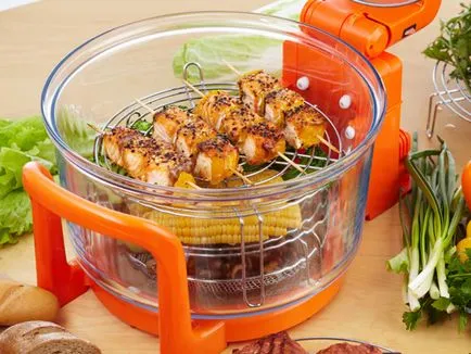 Tanulás használja Aerogrill leírások és kreatív megközelítés (használni) Tanulás használja Aerogrill előírások és a kreativitás