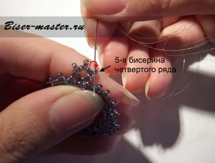 Megtanulják, hogyan kell fonni cabochon lánc kígyó - pezsgő műhelyek