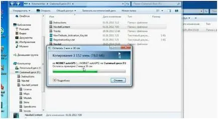 Telepítése Navitel 8