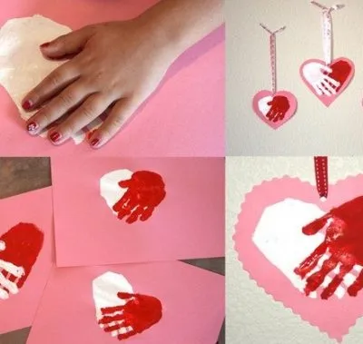Valentine saját kezűleg - a mester osztály, 30. fotó ötletek