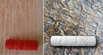 Hengerek dekoratív vakolat segédtiszt egy elegáns felújítás (gipsz) Hengerek dekoratív vakolat segédtiszt egy elegáns felújítás