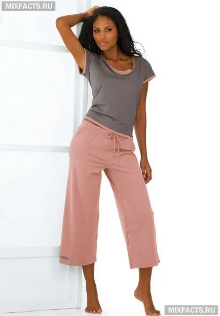 Mi folyik otthon (fotó) (opciók homewear) Mi megy haza (fotók)