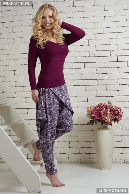 Mi folyik otthon (fotó) (opciók homewear) Mi megy haza (fotók)