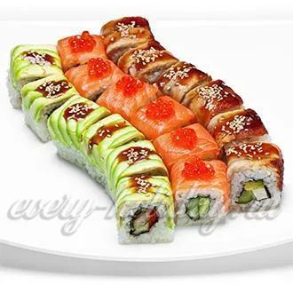 Fajta sushi tekercsek és mik a fotó és összetétele (mi) Fajta sushi tekercsek és mik a fotó és összetétele