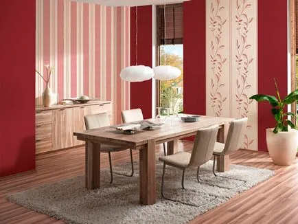 Típusai tapétázás kétféle fotó, design tapétázás a falak különböző, milyen szép bot, lehetőségek és