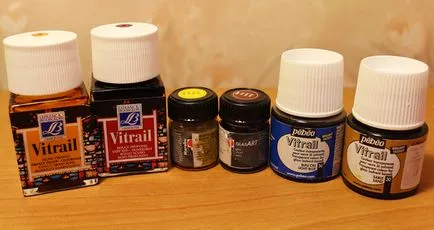 Ólomüveg festés, anyagok és mindent meg kell
