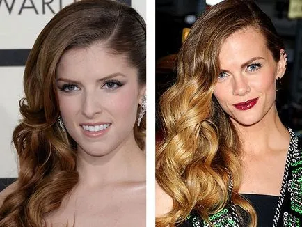 A haj oldalán hosszú haj fotó