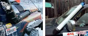 A törzs a SUV hogyan kell összeállítani és telepíteni snorkel off-road drive (gyűjtése) A törzs a SUV hogyan kell összeállítani és telepíteni snorkel off-road drive