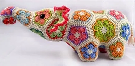 Kötőtű és horgolt technika patchwork (feldolgozás motívumok és kapcsolatuk)