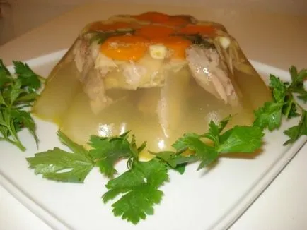 Kocsonya - recept a házi zselésítve hús (gyors recept aszpikos) Kocsonya - recept a házi zselésítve hús